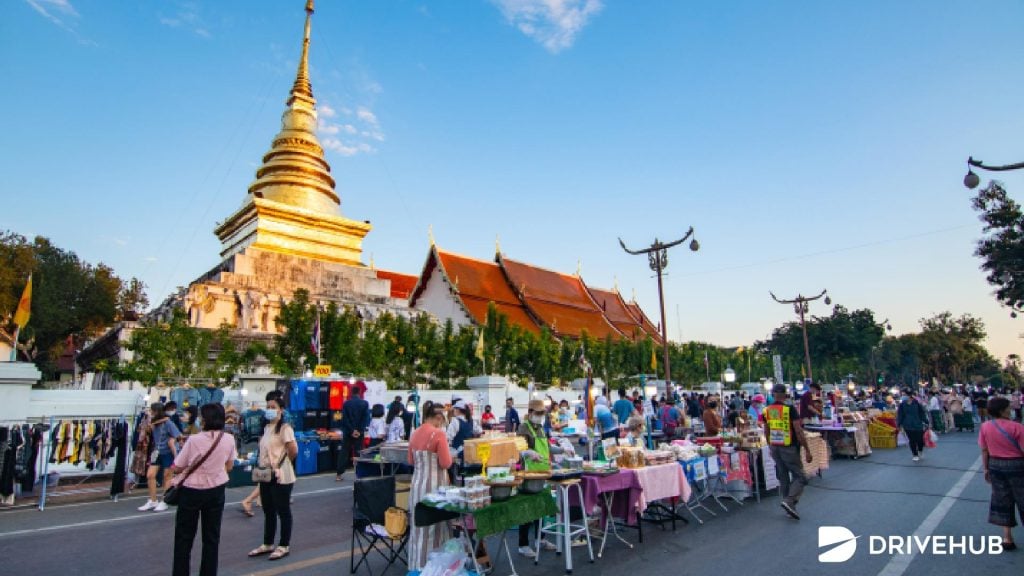 ที่เที่ยวน่าน - ถนนคนเดินเมืองน่าน (Nan Walking Street)