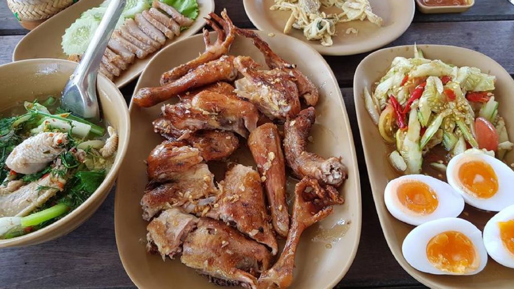 ร้านอาหารขอนแก่น - ไก่ย่างวนิดารสวิเศษ ขอนแก่น (Wanida Rosewises Khonkaen)