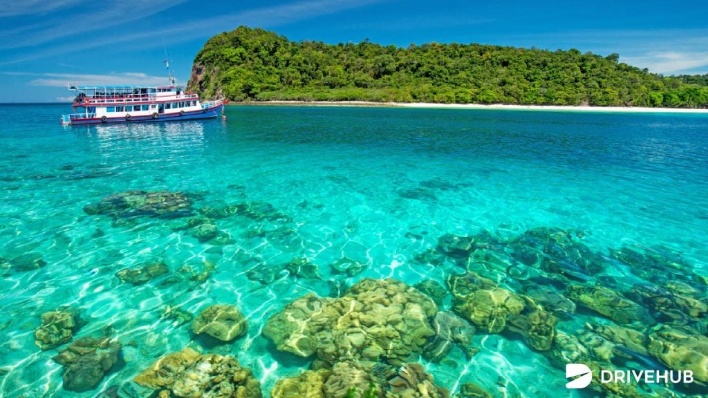 ที่เที่ยวกระบี่ - เกาะรอก (Rok Island)