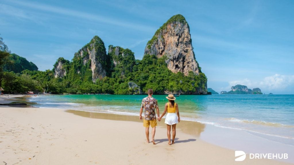 ที่เที่ยวกระบี่ - หาดไร่เลย์ (Railay Beach)