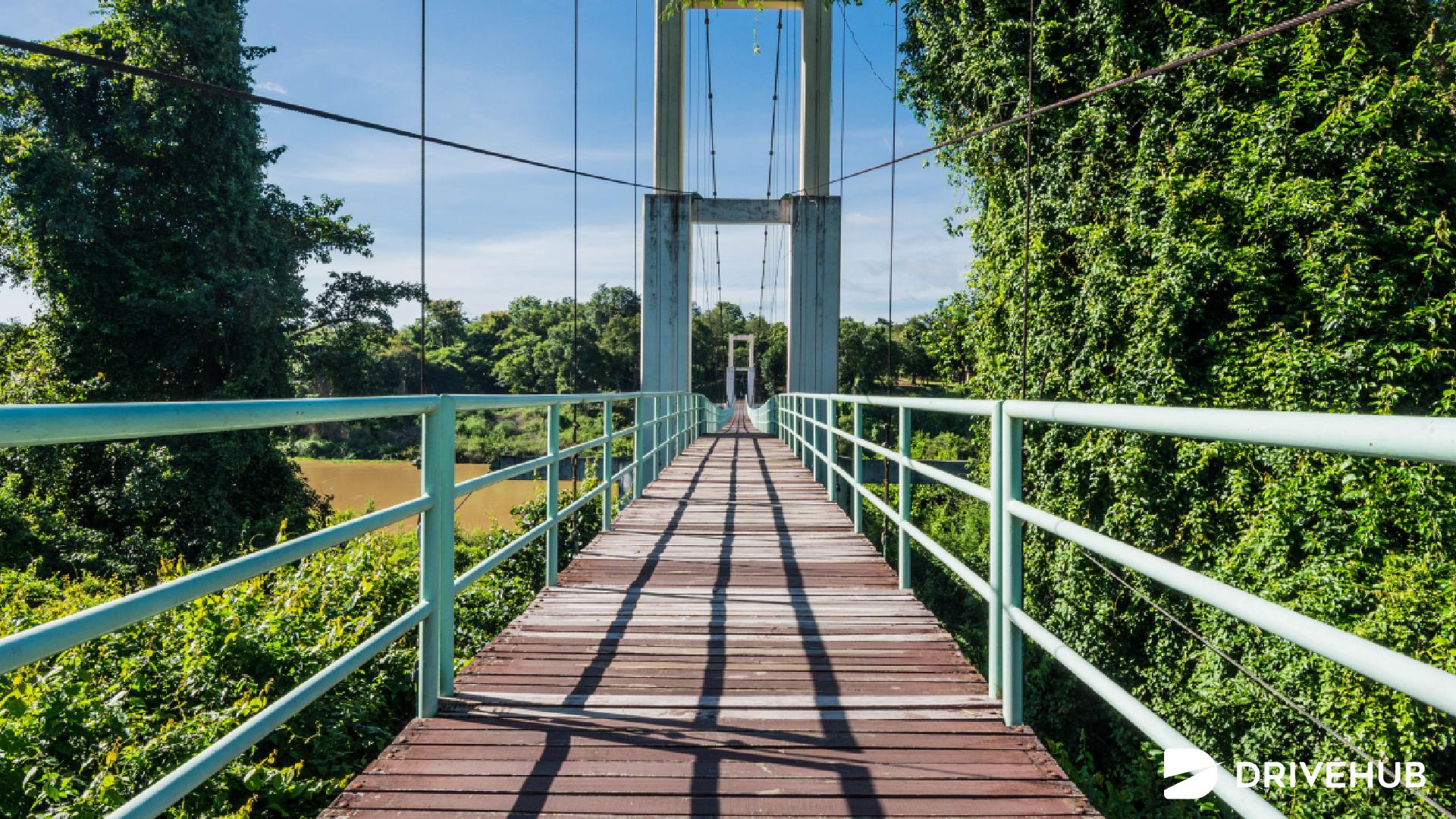ที่เที่ยวอุบล - สะพานแขวน อุทยานแห่งชาติแก่งตะนะ (Kaeng Tana - Don-Tana Bridge)
