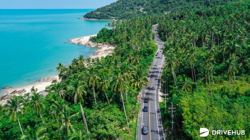 ที่เที่ยวนครศรีธรรมราช - ถนนเลียบชายทะเลขนอม-สิชล (Viewpoint on Khanom-Sichon Road)
