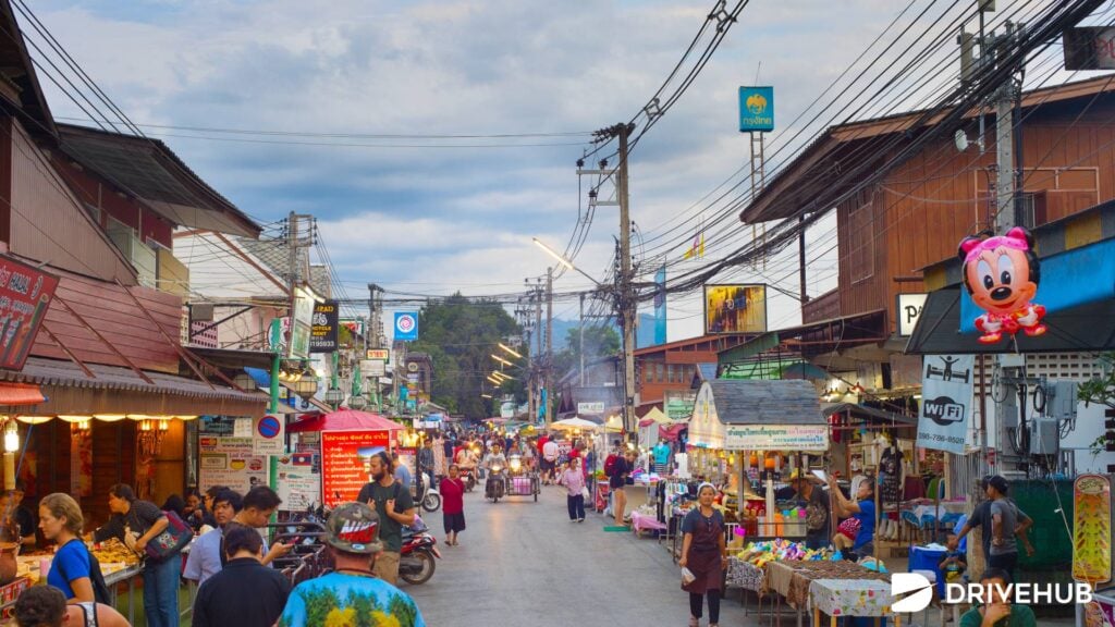 ที่เที่ยวปาย - ถนนคนเดินปาย (Pai Walking Street)