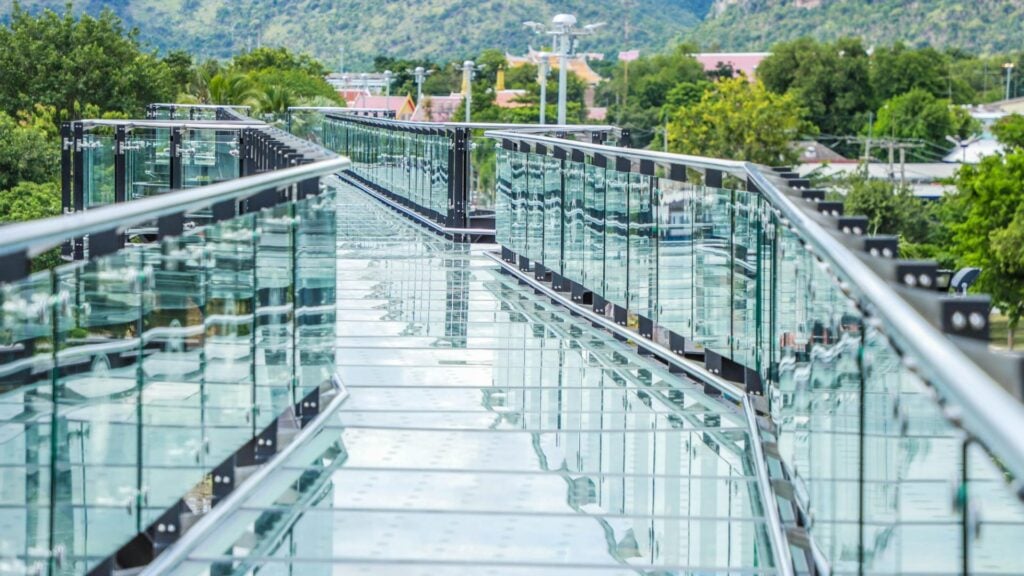 ที่เที่ยวกาญจนบุรี - สกายวอร์คกาญจนบุรี (Skywalk Songkwae Mae Klong)
