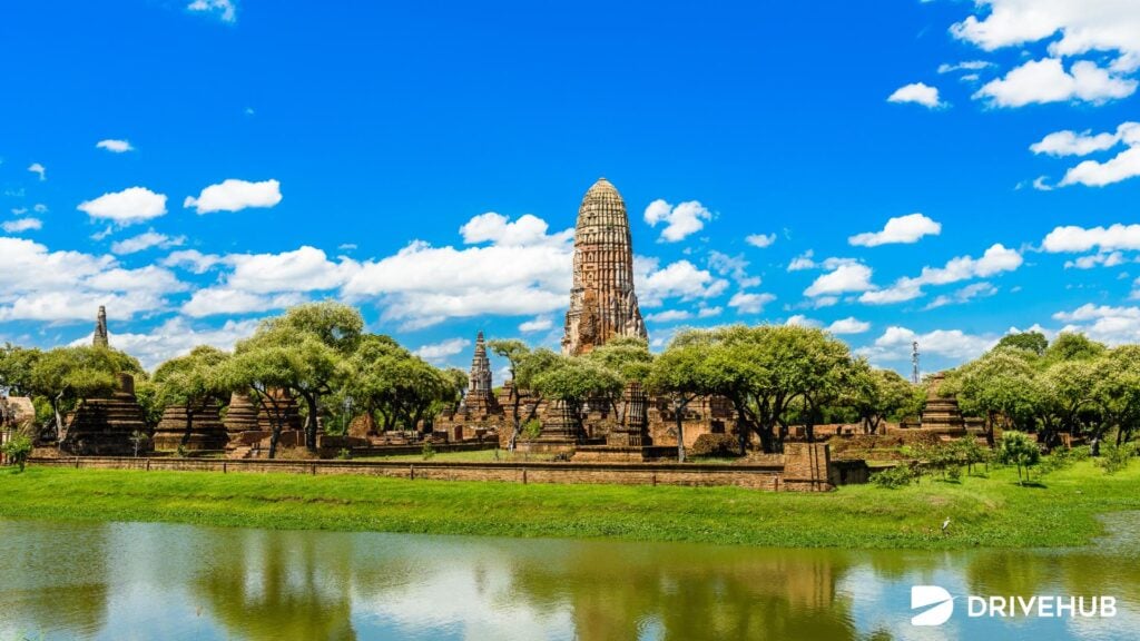 ที่เที่ยวอยุธยา - สวนสาธารณะบึงพระราม (Bueng Phra Ram Park)