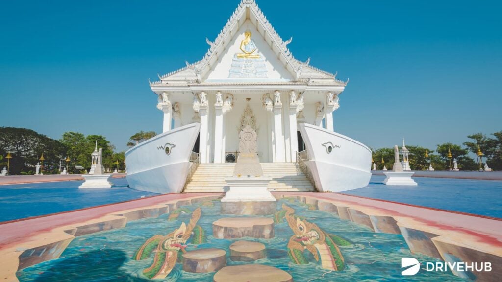 ที่เที่ยวกาญจนบุรี - วัดแท่นหินลำภาชี (Wat Hin Thaen Lam Pachee)  