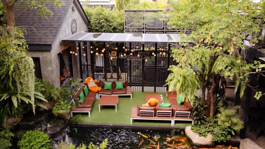 ร้านนั่งชิวพัทยา - เรนฟอร์เรสคาเฟ่ พัทยา (Rain Forest Cafe)