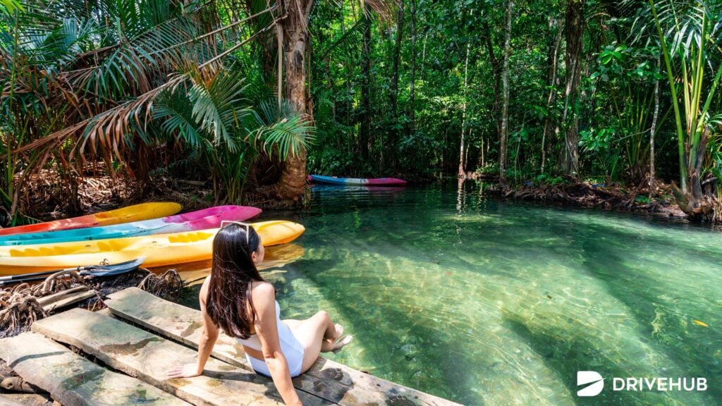 ที่เที่ยวกระบี่ - คลองหรูด - คลองน้ำใส (Klong Root - Clear Water Canal)