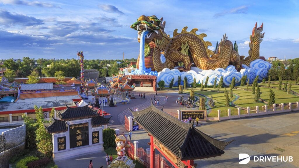 ที่เที่ยวเมืองรอง - อุทยานมังกรสวรรค์ พิพิธภัณฑ์ลูกหลานพันธุ์มังกร จังหวัดสุพรรณบุรี (Dragon Paradise Park Suphanburi)