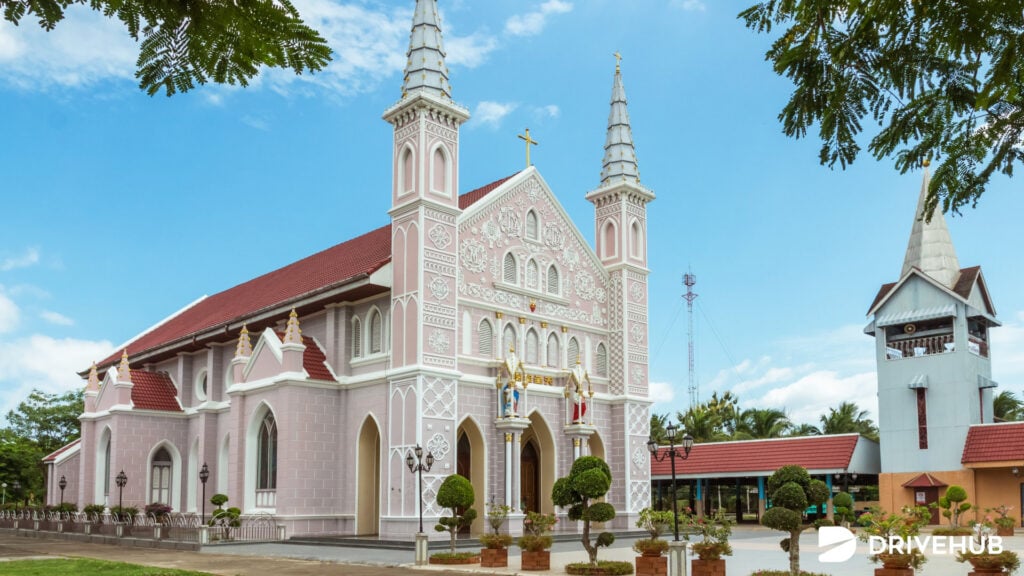 ที่เที่ยวราชบุรี - วัดพระคริสตหฤทัย (Wat Phra Christ Phra Haruthai)
