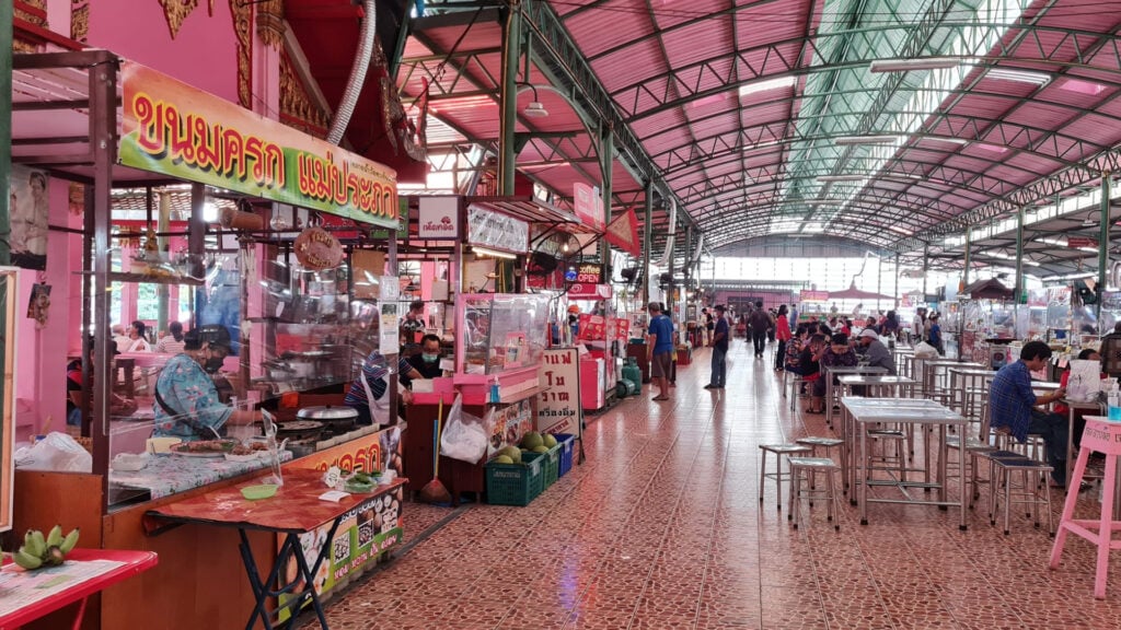 ที่เที่ยวนนทบุรี - ตลาดน้ำวัดตะเคียน (Wat Takien Floating Market)