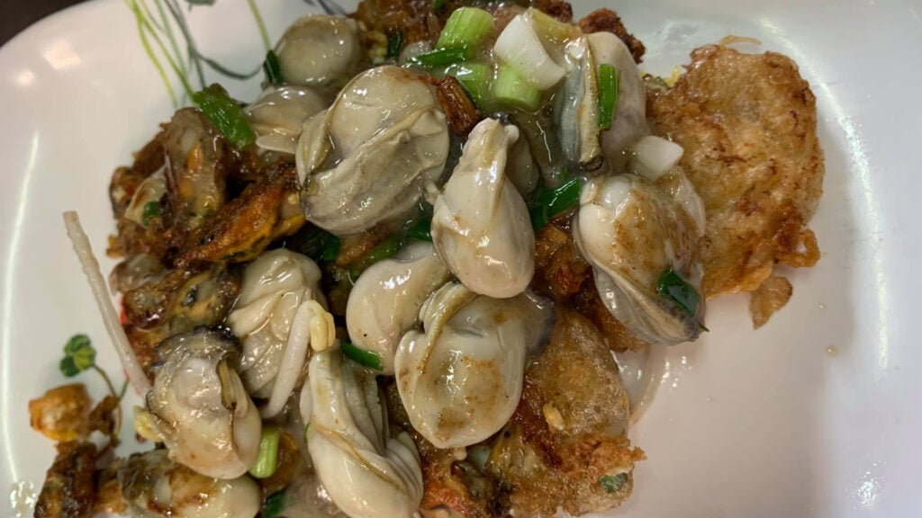 ร้านอาหารเยาวราช - หอยทอด เท็กซัส เยาวราช (Texas Oyster Omelette)  