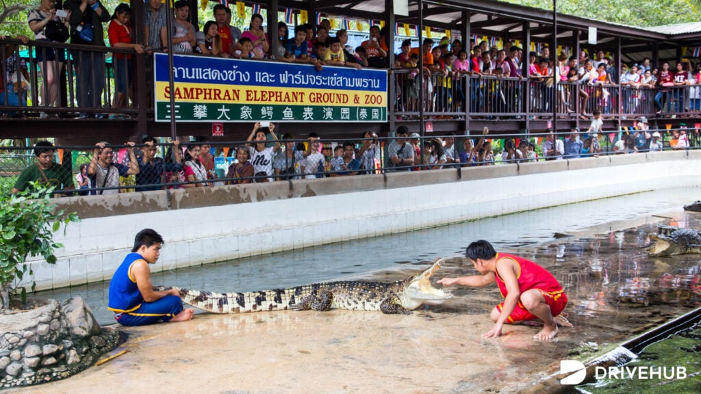 ที่เที่ยวนครปฐม - ลานแสดงช้างและฟาร์มจระเข้สามพราน (Samphran Elephant Ground and Zoo)  