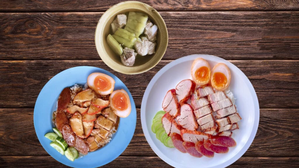 ร้านอาหารเยาวราช - ข้าวหมูแดง สีมรกต (Khao Moo Daeng Si Morakot)  