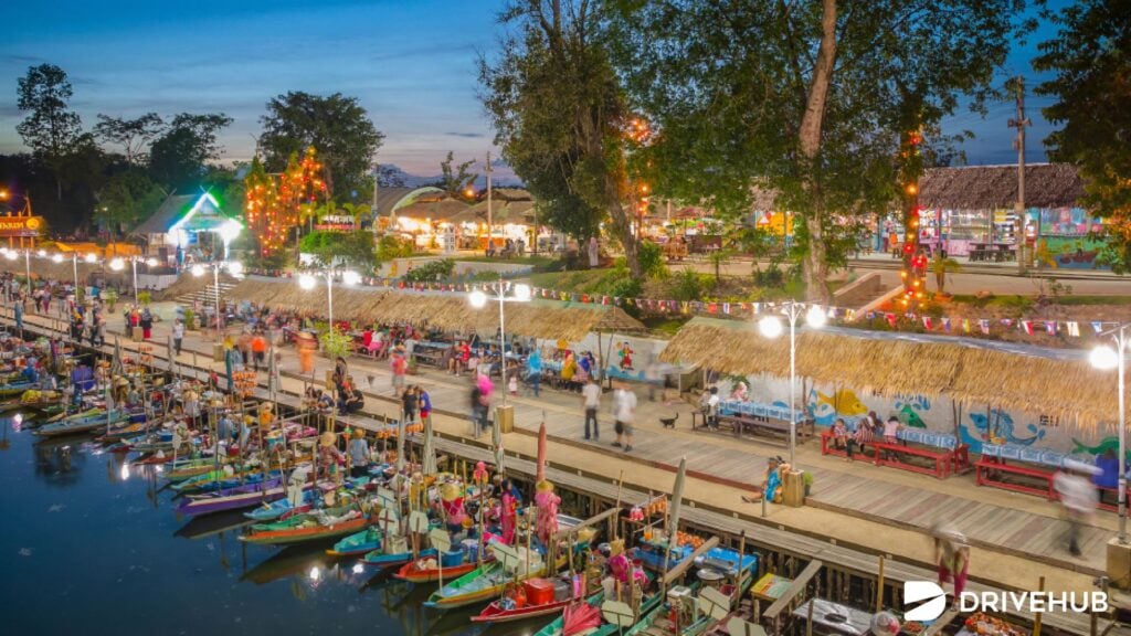 ที่เที่ยวหาดใหญ่ - ตลาดน้ำคลองแห (Klong Hae Floating Market)
