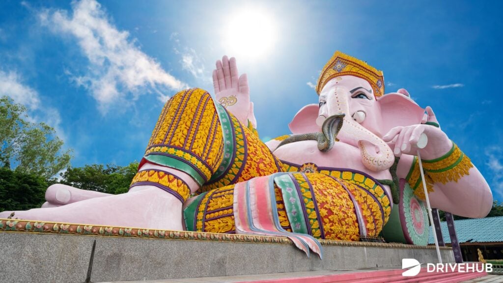 ที่เที่ยวน้ำตกสาริกา - อุทยานพระพิฆเนศ (Ganesha Park Temple)