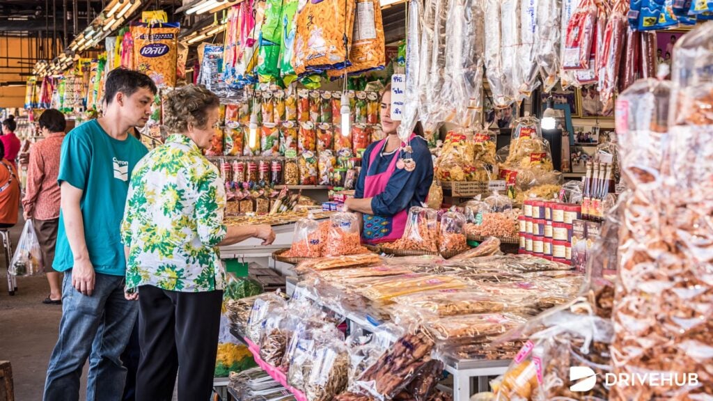 ที่เที่ยวบางแสน - ตลาดหนองมน (Nongmon Market)