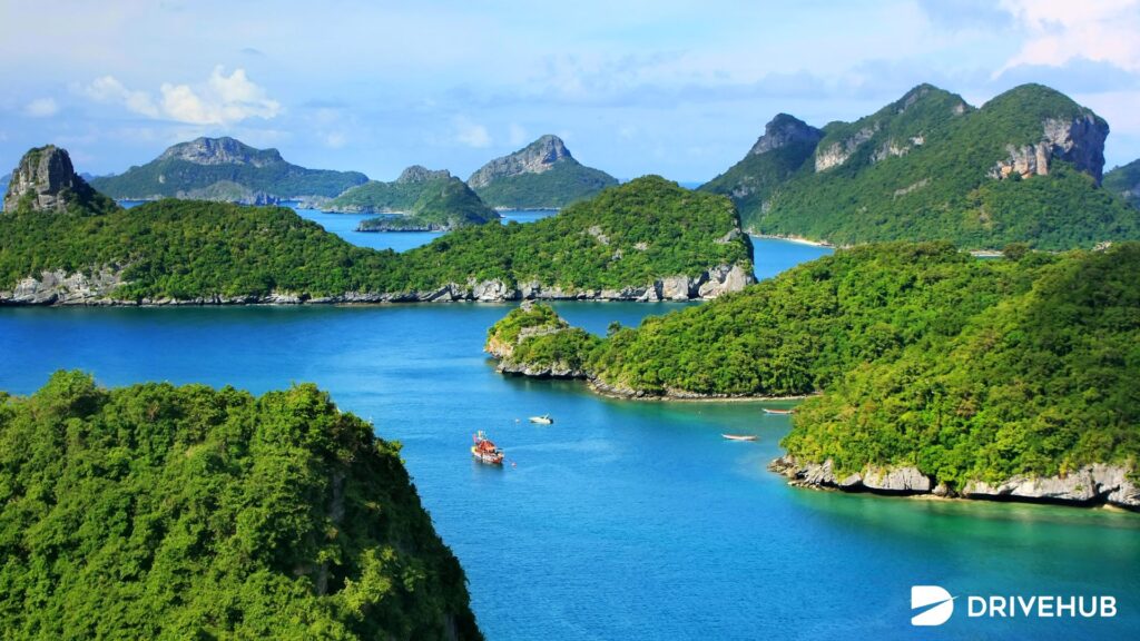 ทะเลใต้ - หมู่เกาะอ่างทอง (Angthong National Marine Park)