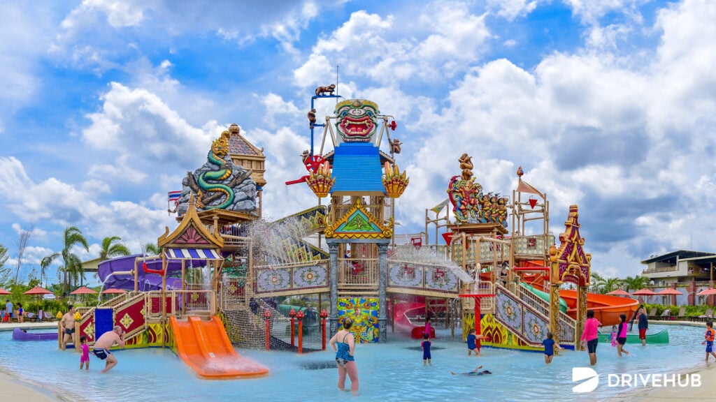 สวนน้ำและสวนสนุก - สวนน้ำรามายณะ (Ramayana Water Park)