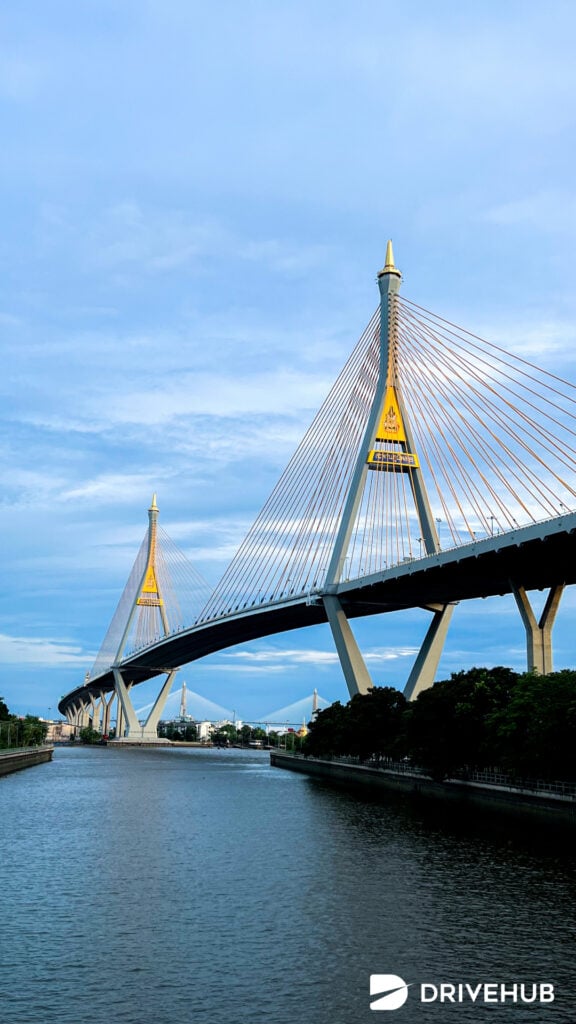 ที่เที่ยวสมุทรปราการ - สะพานภูมิพล (Bhumibol Bridge)