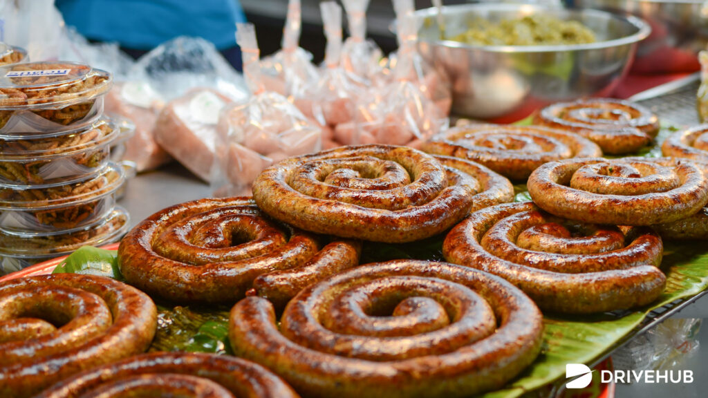 ของฝากเชียงใหม่ - ไส้อั่ว (Sai Aua)