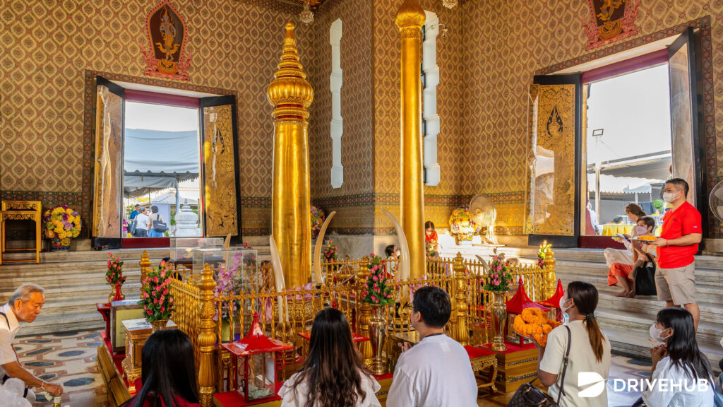 พิกัดขอพรเรื่องงาน - ศาลหลักเมืองกรุงเทพฯ (Bangkok City Pillar Shrine)