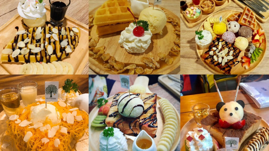 ร้านอาหารอยุธยา - ต้นมะม่วงคาเฟ่ (Ton Mamuang Cafe Food & Dessert )