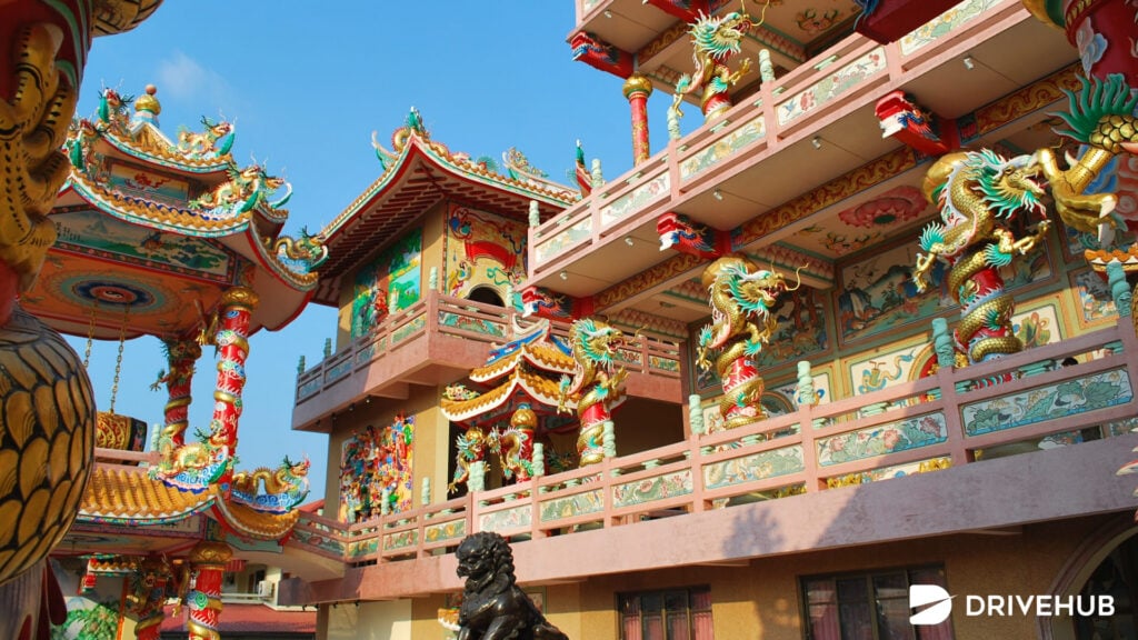 ที่เที่ยวใกล้เขาสามมุข - วิหารเทพสถิตพระกิตติเฉลิม - ศาลเจ้าหน่าจาซาไท้จื้อ (Nha Sa Tai Jue Shrine)